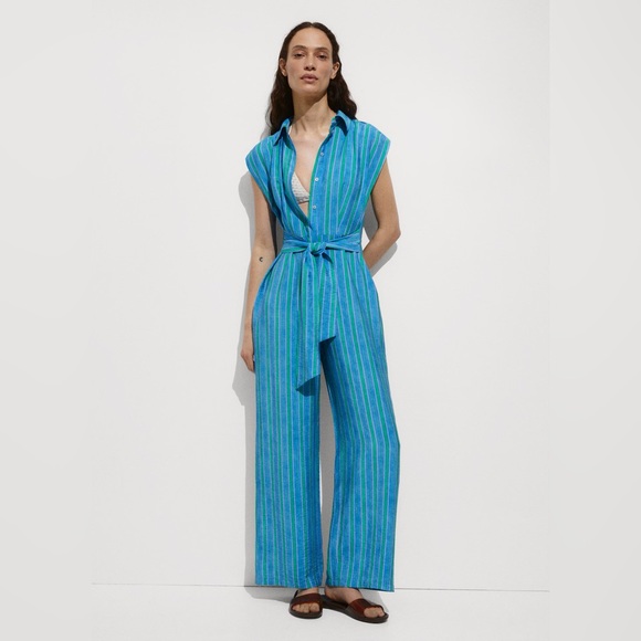 Mango Jumpsuit with Bow